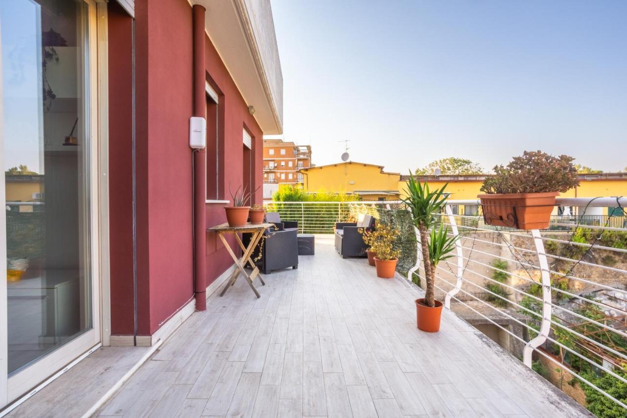 Urban Retreat -Private Parking+Terrace Διαμέρισμα Ρώμη Εξωτερικό φωτογραφία